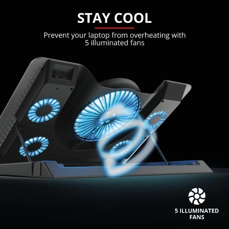 Cooler Laptop Trust GXT 1225 Quno, ng