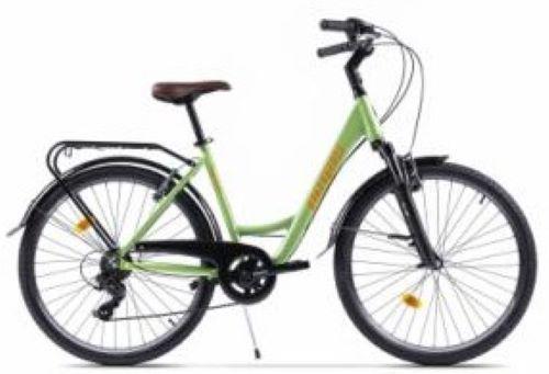 Bicicleta Oras Pegas Comoda Verde Fistic ( AL)
