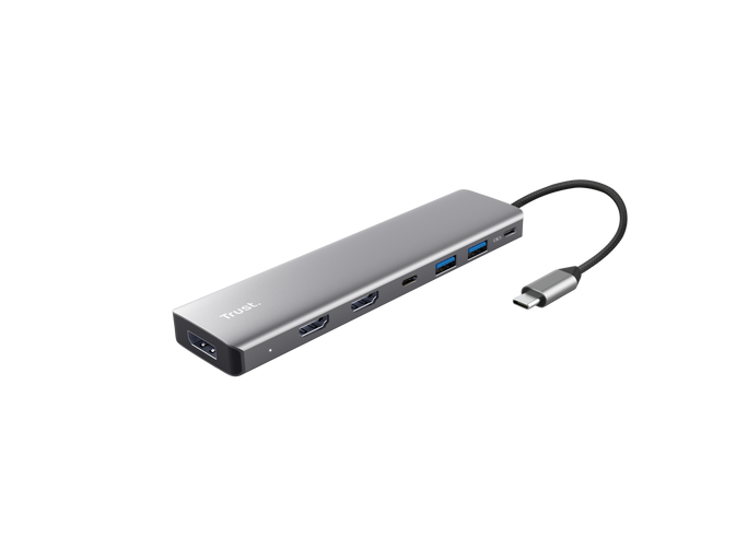 Adaptor Trust Dalyx 7 in 1, gri