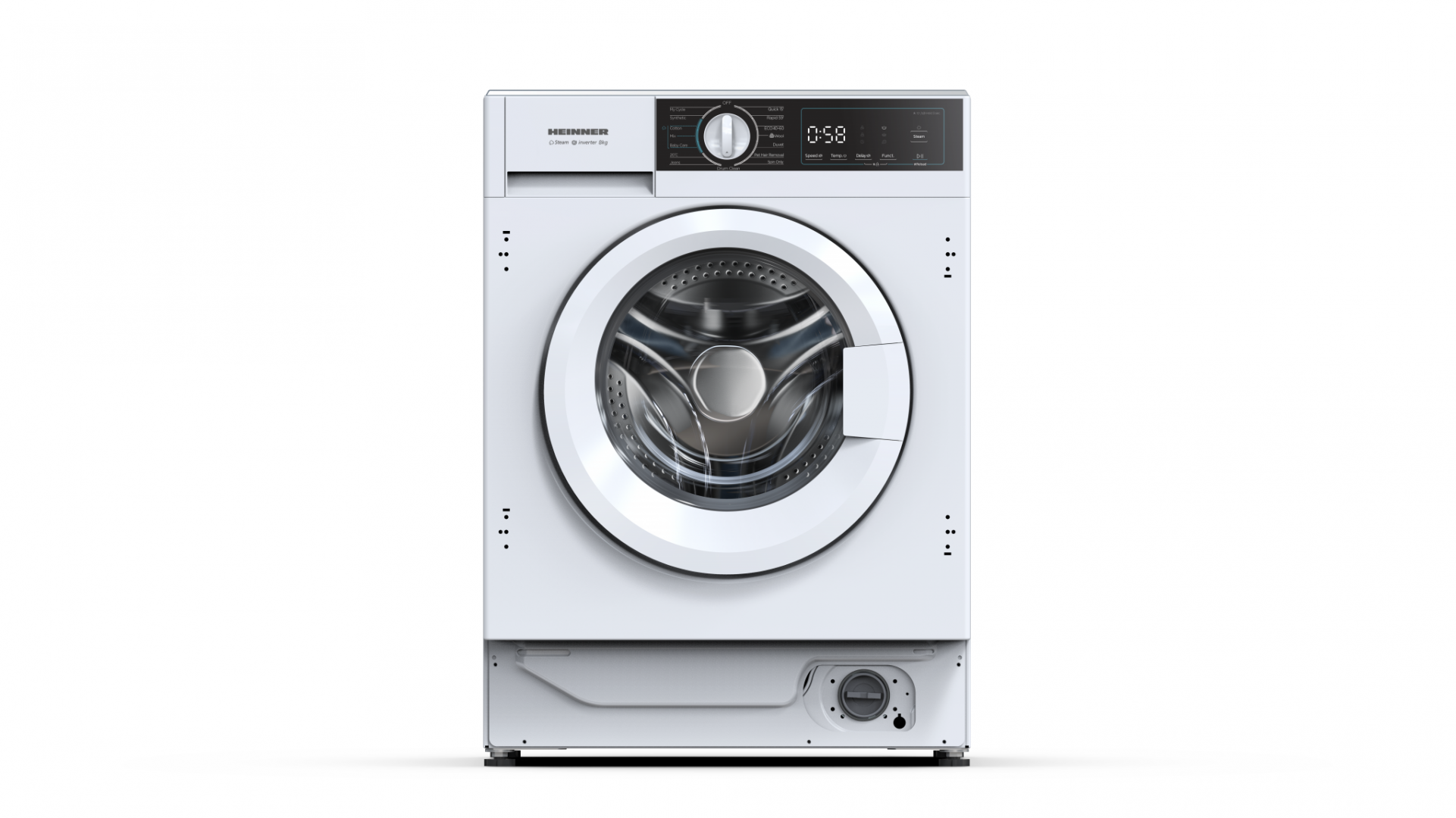 Masina de Spalat BUILT-IN Heinner HWM-BI (Masina de spalat rufe incorporabila Heinner HWM-BI814IVA+++)