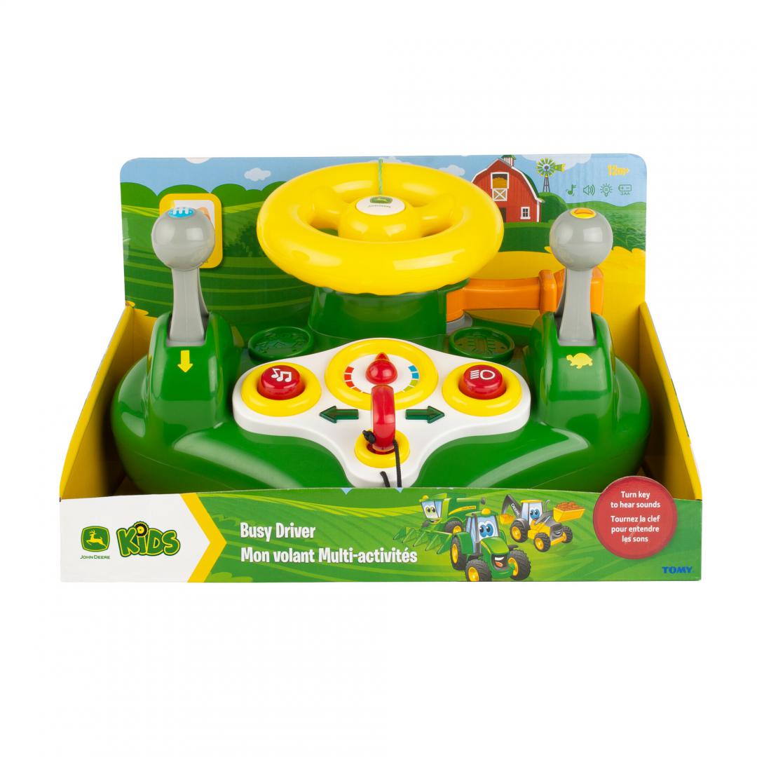 John DEERE- Volan cu Lumini si Sunete (volan de Jucarie cu Lumini si Sunete)