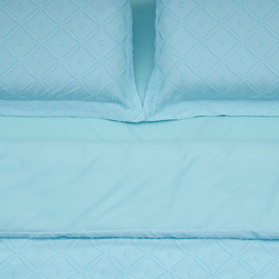 Lenjerie Pat Ks cu Broderie Tuffata Blue