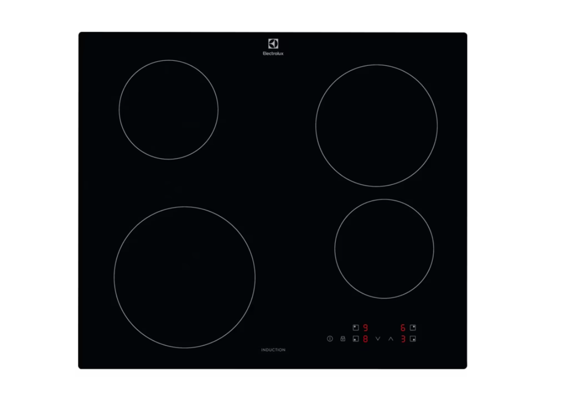 PLITA INDUCTIE ELECTROLUX LIB60424CK, Plita inductie; 60 cm; 4 zone de gatit; Control touch; Booster; Oprire automata; Blocare de siguranta pentru copii; Conexiune doar 220V; Culoare neagra