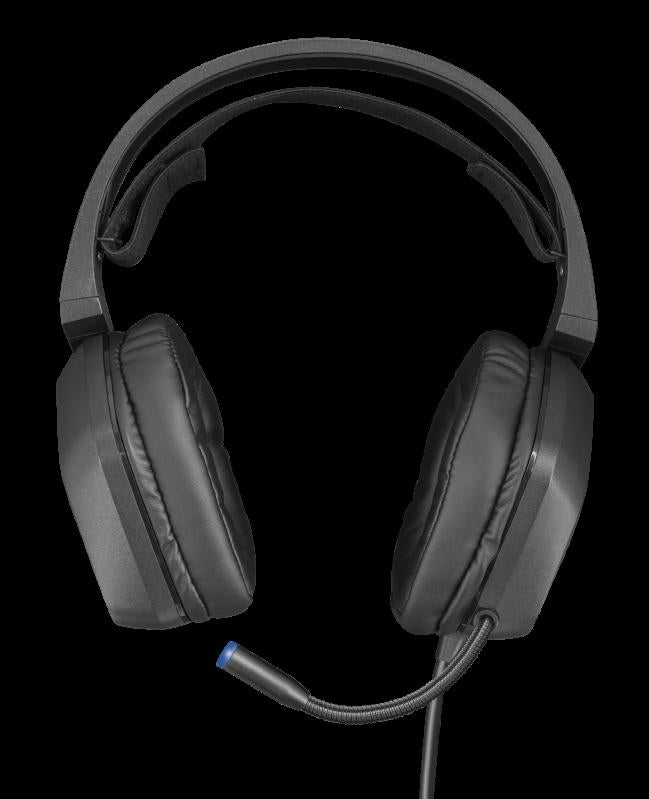 Casti cu microfon Trust GXT 450 Blizz RGB 7.1 Surround Gaming, negru