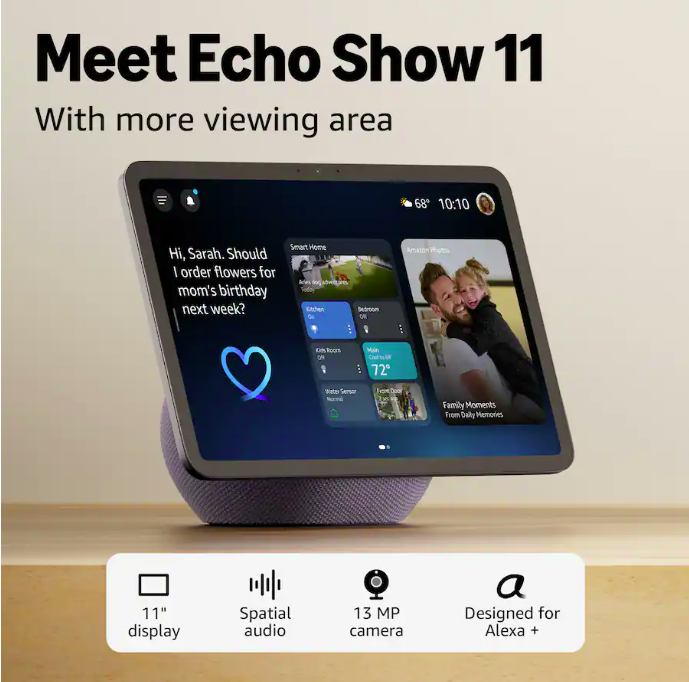 Amazon Echo Show 11 2025 Graphite