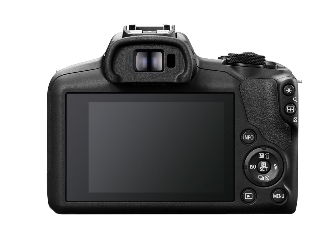 Photo Camera Canon Eos R100 + Rfs 18-45 (Camera foto Canon Eos R100 + Obiectiv RF-S 18-45MM F/4.5-6.3 Is Stm kit)
