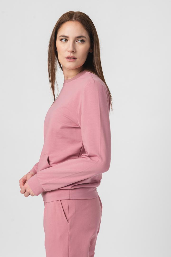 Pegas BLUZA COTON CASUAL FEMEI PINK-L