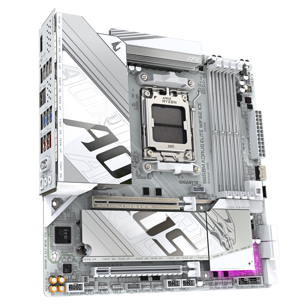 MB Gigabyte B850M AORUS ELITE WIFI6E ICE