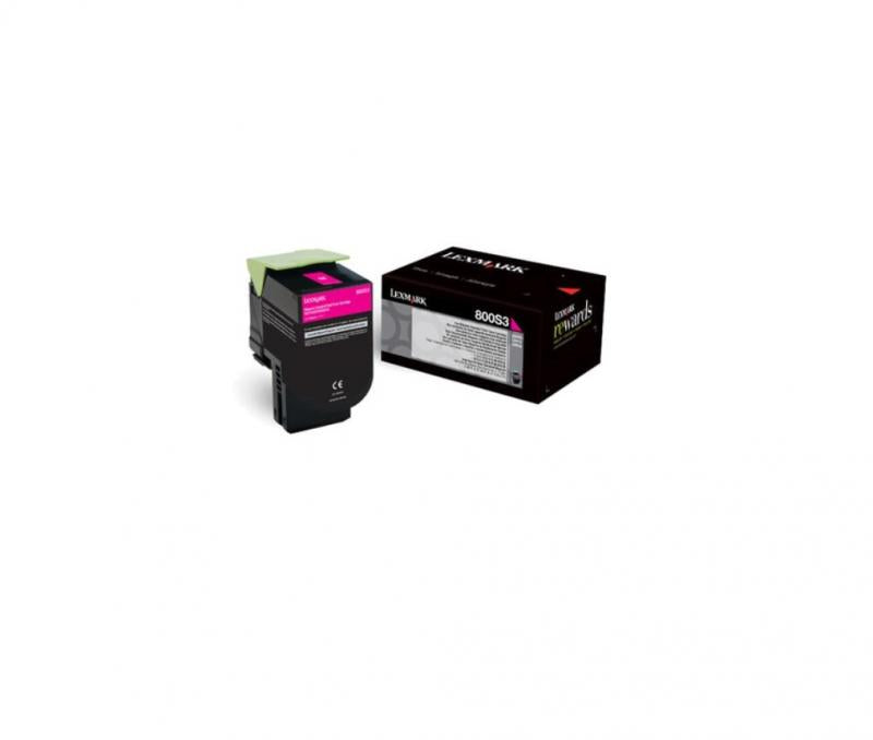 Lexmark 80C0S30 Magenta Toner (Toner Lexmark 80C0S30)