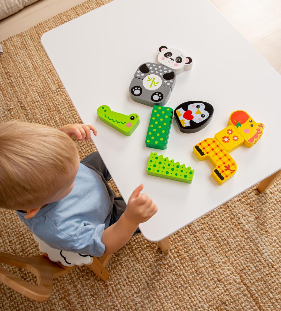 Kids Hits PANDA ȘI PRIETENII SAI, JUCARIE LEMN