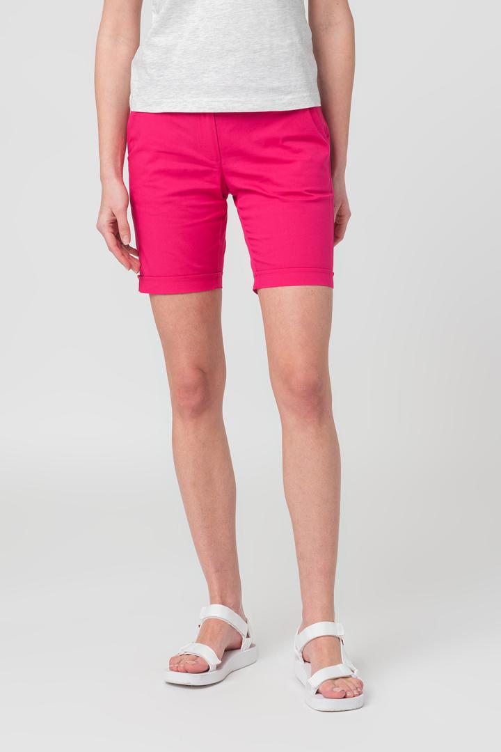 Pegas PANTALONI SCURT CASUAL FEMEI FUXIA S