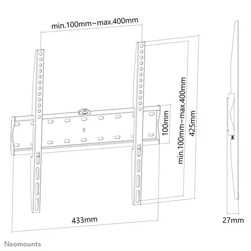 Neomounts Suport perete NM 32"-55" 40kg ng