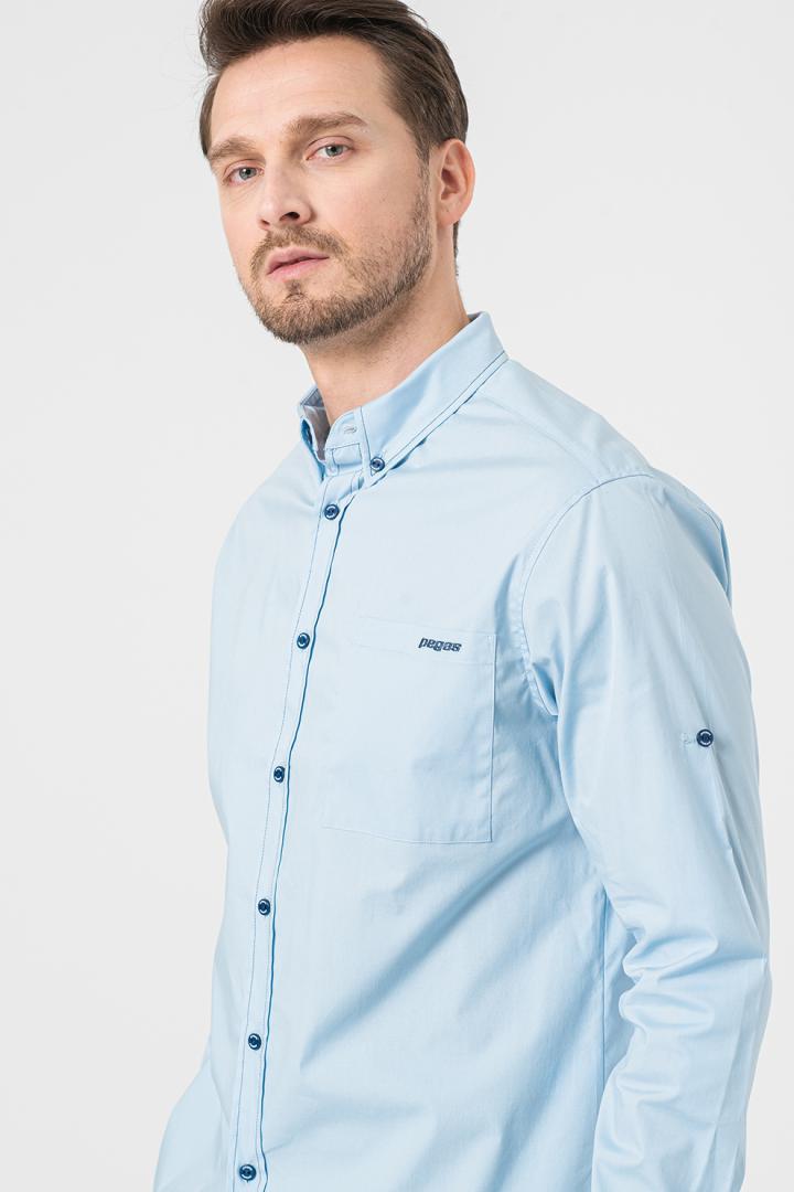 Pegas CAMASA CASUAL BARBATI LIGHT BLUE S