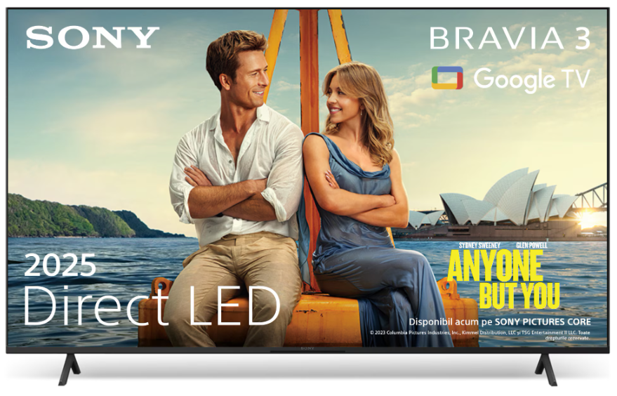 TV LED 75" Sony K75S35B.CEI (Televizor Sony Bravia 3 LED 75S35)