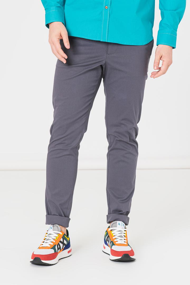 Pegas PANTALONI LUNG CASUAL BARBATI  GREY L