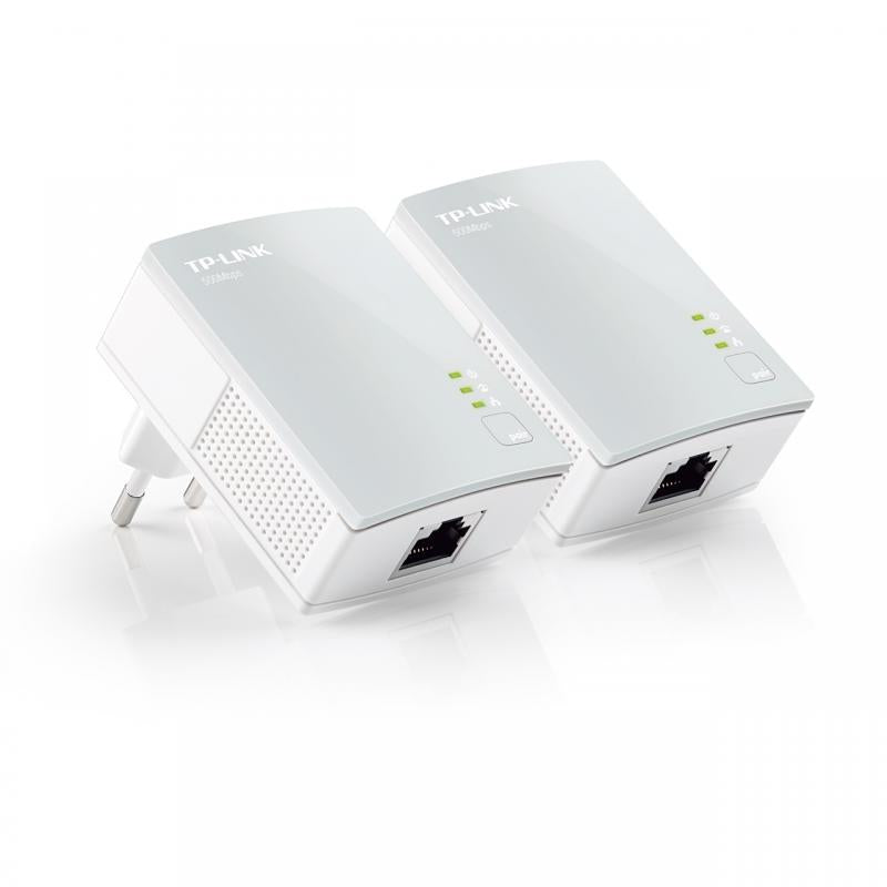 RESIGILAT | TP-Link Kit PowerLine 500Mbps, Ultra Compact Size, HomePlug AV, GreenPowerline, Plug and Play, 2 bucati TL-PA4010 TP-LINK