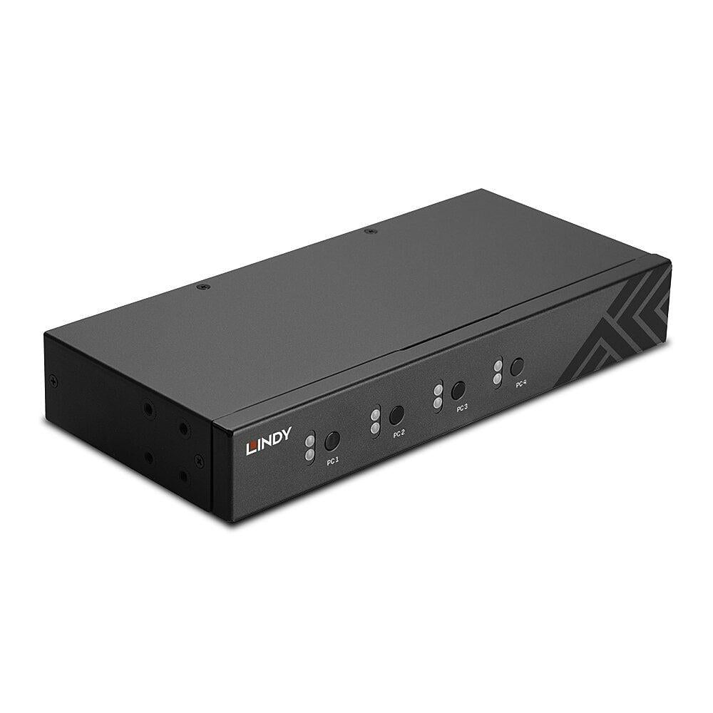 Switch Km Lindy 4 Port USB & Audio (Switch Lindy LY-32166)