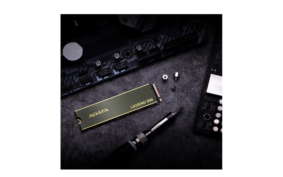 SSD Adata Legend 800, 1TB, M.2 2280, PCIe Gen3x4, NVMe, R/W speed 2500MBs/2000MBs