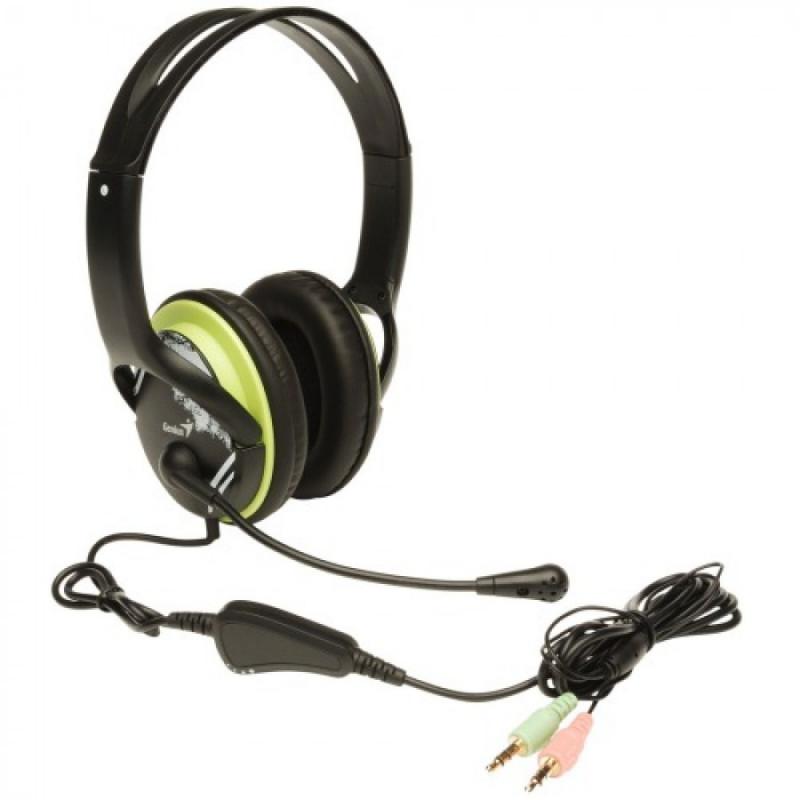 Casti cu microfon Genius HS-400A, negru