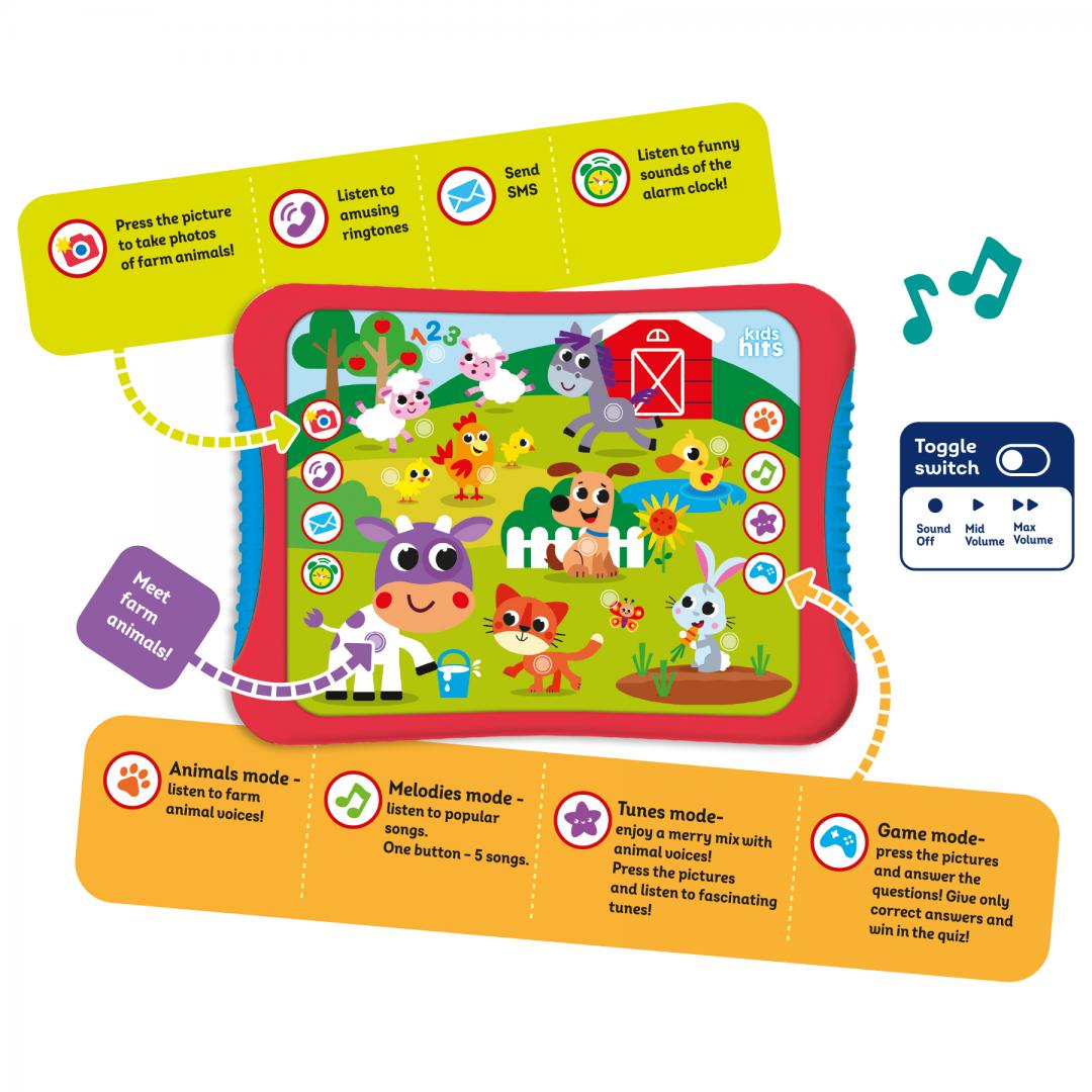 Kids Hits PRIMA MEA TABLETA, VIATA LA FERMA