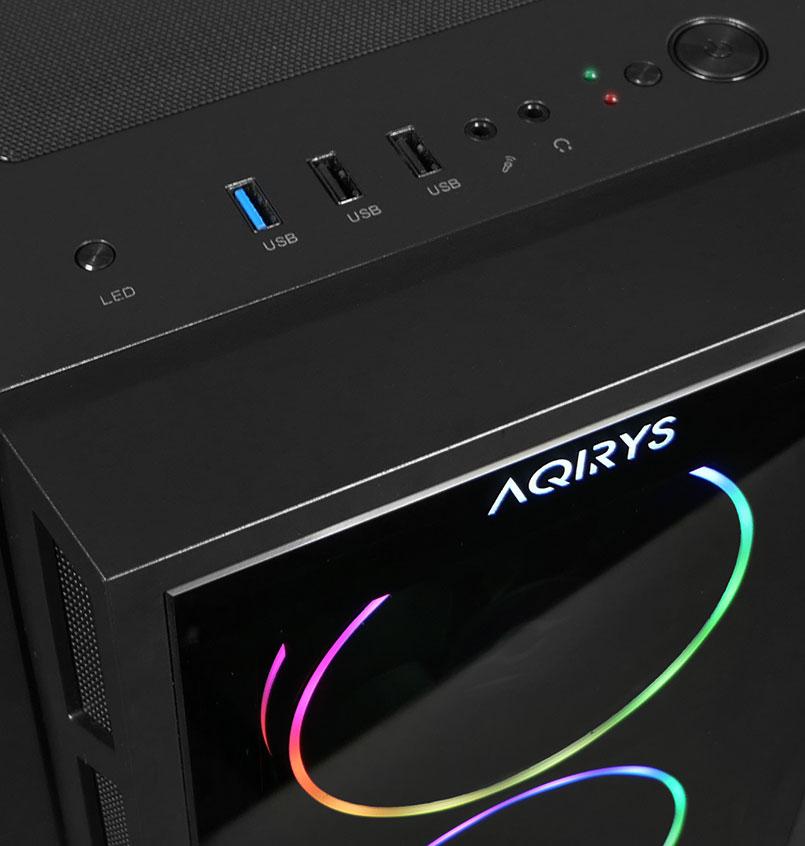Carcasa Aqirys Antares Midi Tower Black (Carcasa Aqirys Antares)