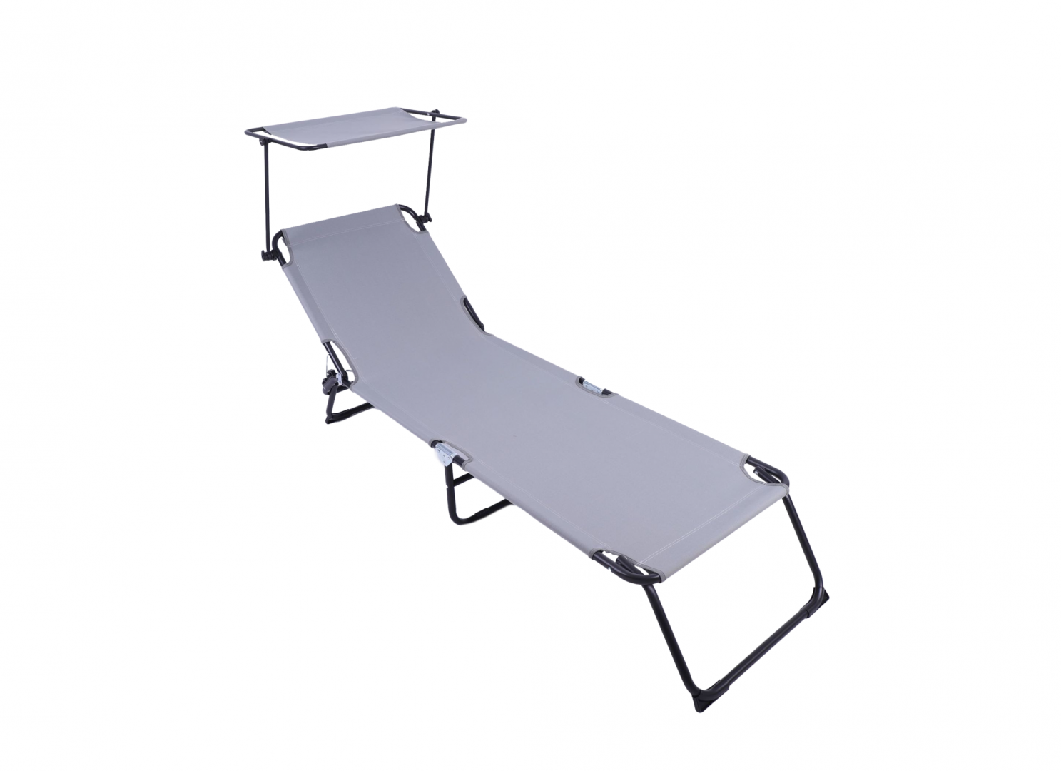 Heinner HR SEZLONG CU PARASOLAR 186X55X24 GRI