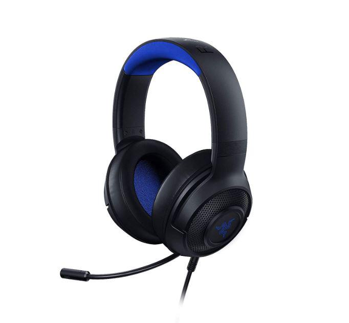 Casti cu microfon Razer gaming, Kraken X for Console, blue
