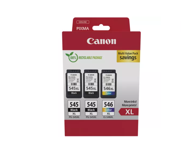 Canon PG-545XL X2 /CL-546XL Multipack (Canon pachet cartuse cearneala PG-545XL X2 /CL-546XL Multipack)