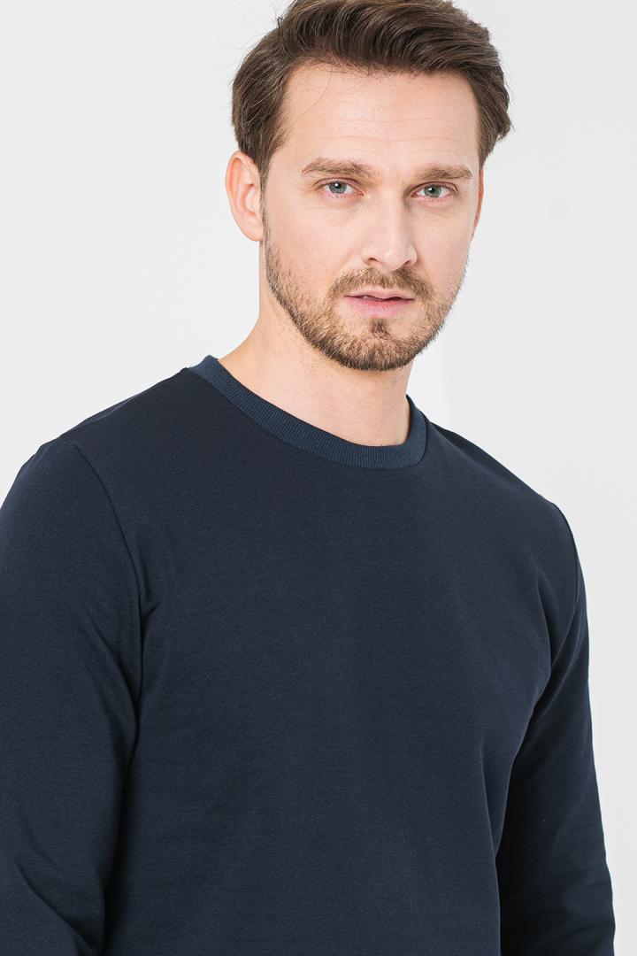 Pegas BLUZA COTON CASUAL BARBATI NAVY-M