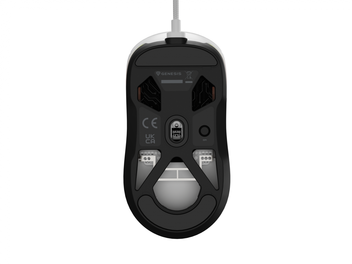 Mouse Genesis Krypton 660 12000 DPI alb
