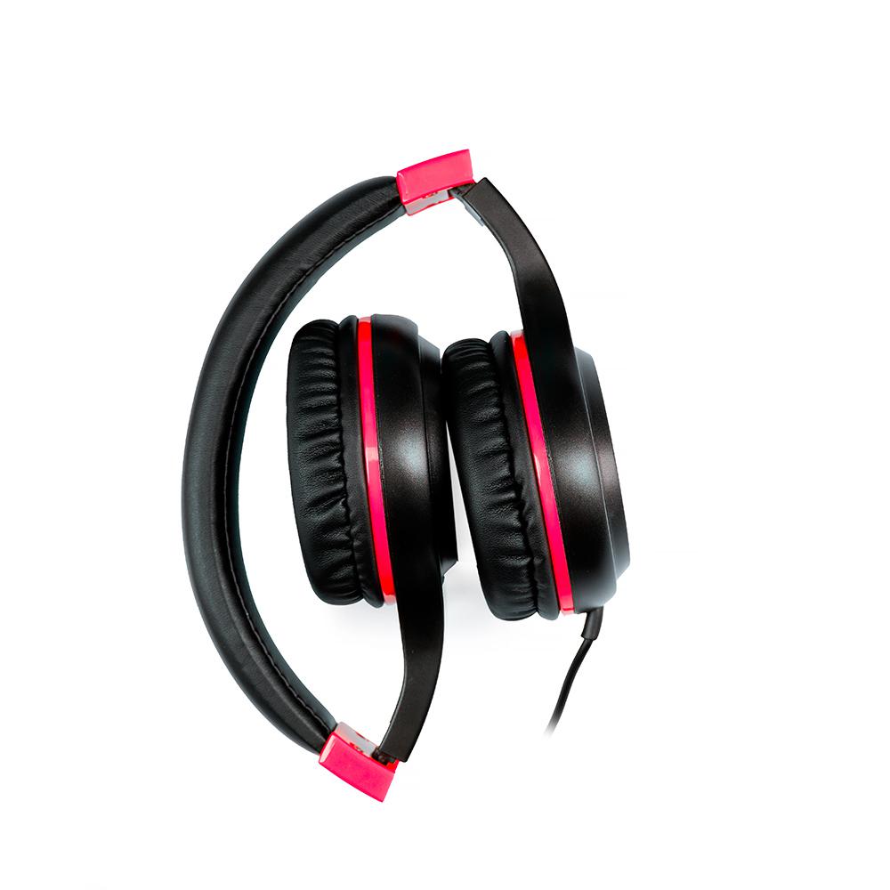 Casti cu micr. Spacer Pearl Red, cu fir (Casti Head-band Spacer Pearl)