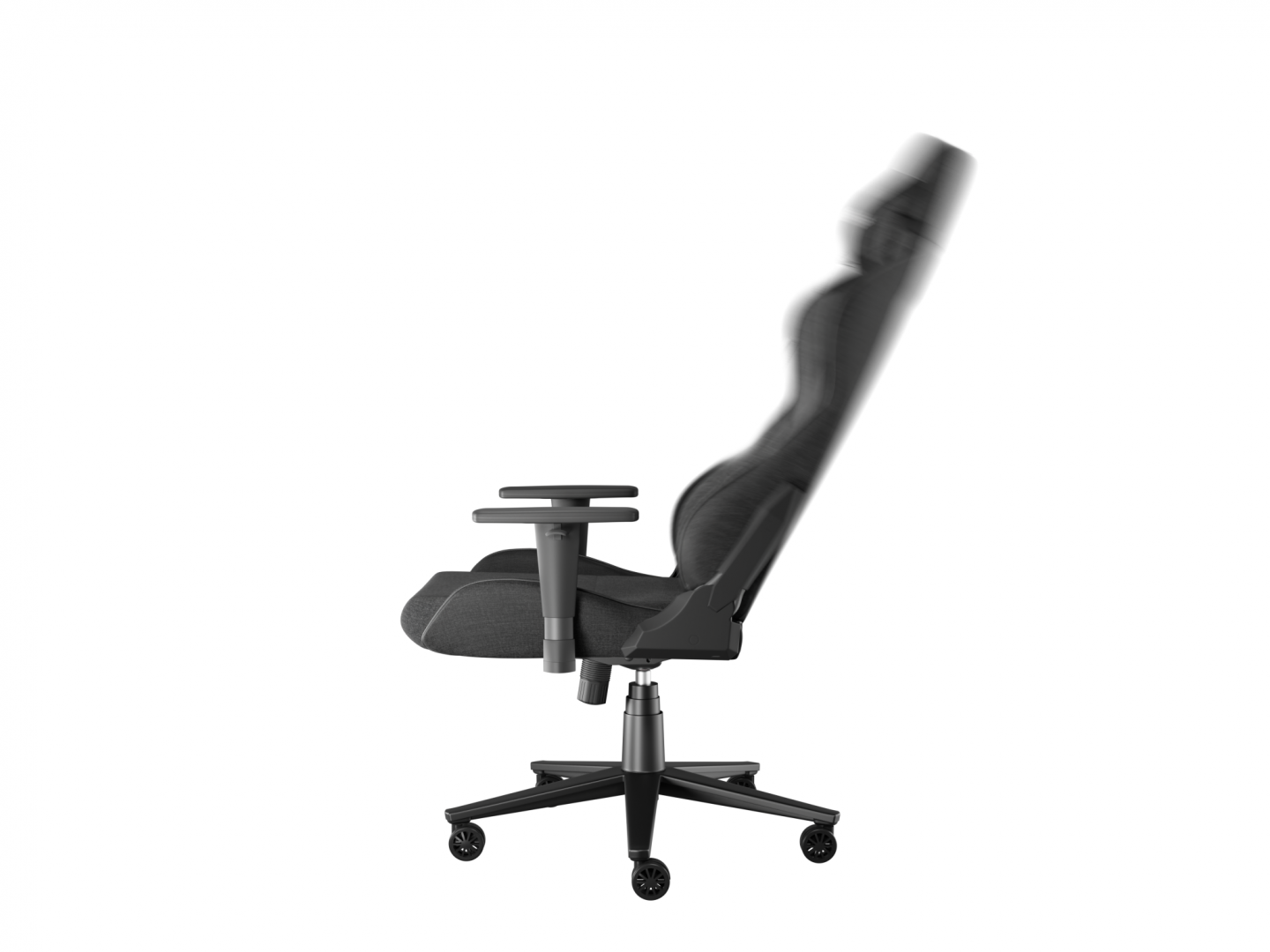 Scaun gaming Genesis Nitro 550 G2, material Synthetic PU + Textil, reglabil pe inaltime, greutate maxima suportata 150 kg, inaltime scaun reglabil 46.5 - 53.5 cm, spatar ajustabil 135°, dimensiuni roti 60mm, gri