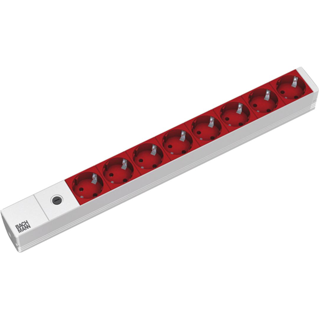 Bachmann BM IT PDU  power strip 8x socket 1U