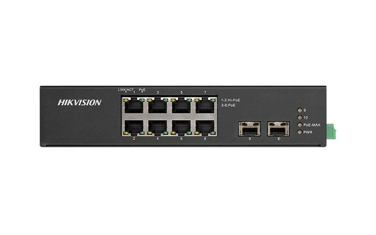 Hikvision SWITCH 8PORTURI MEDIU INDUSTRIAL