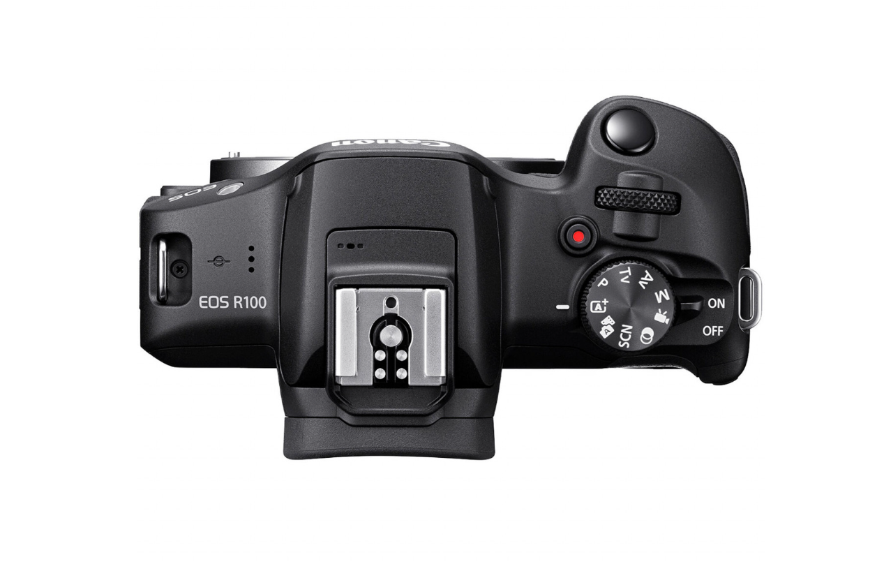 Photo Camera Canon Eos R100 + Rfs 18-45 (Camera foto Canon Eos R100 + Obiectiv RF-S 18-45MM F/4.5-6.3 Is Stm kit)