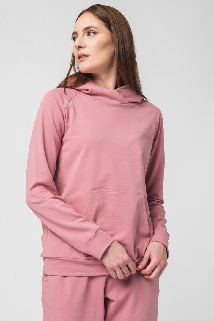 Pegas HANORAC COTON RAGLAN FEMEI PINK-L