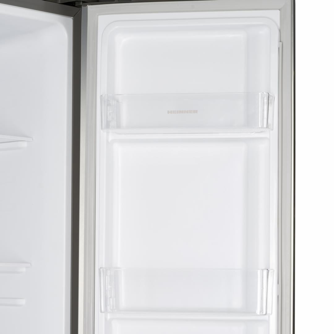 Side by Side HEINNER HSBS-441NFXF+, No Frost, 441 L, Clasa F, Aspect inox