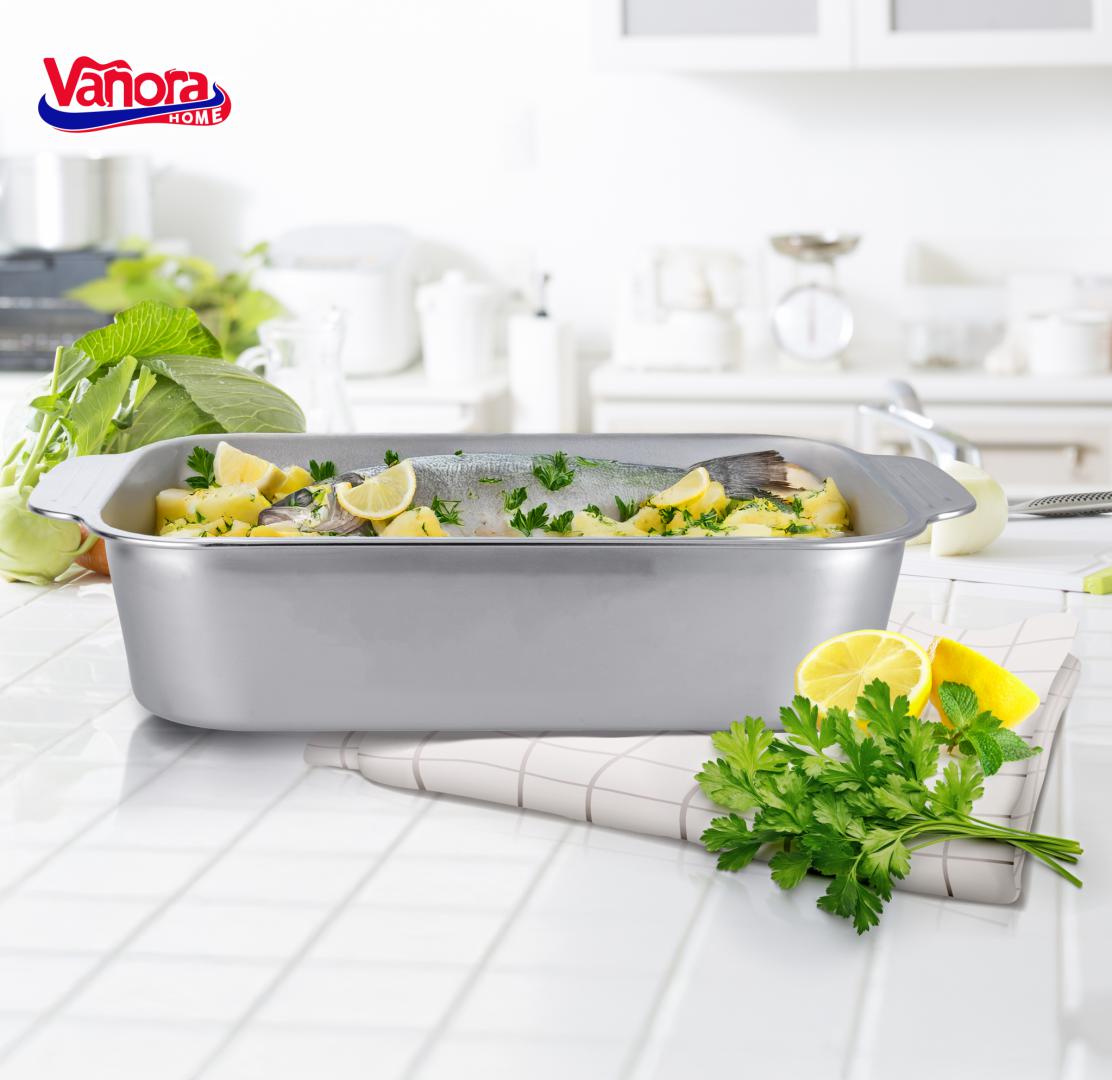 TAVA INOX 41x24.5x8.5 CM, LORA, VANORA HOME