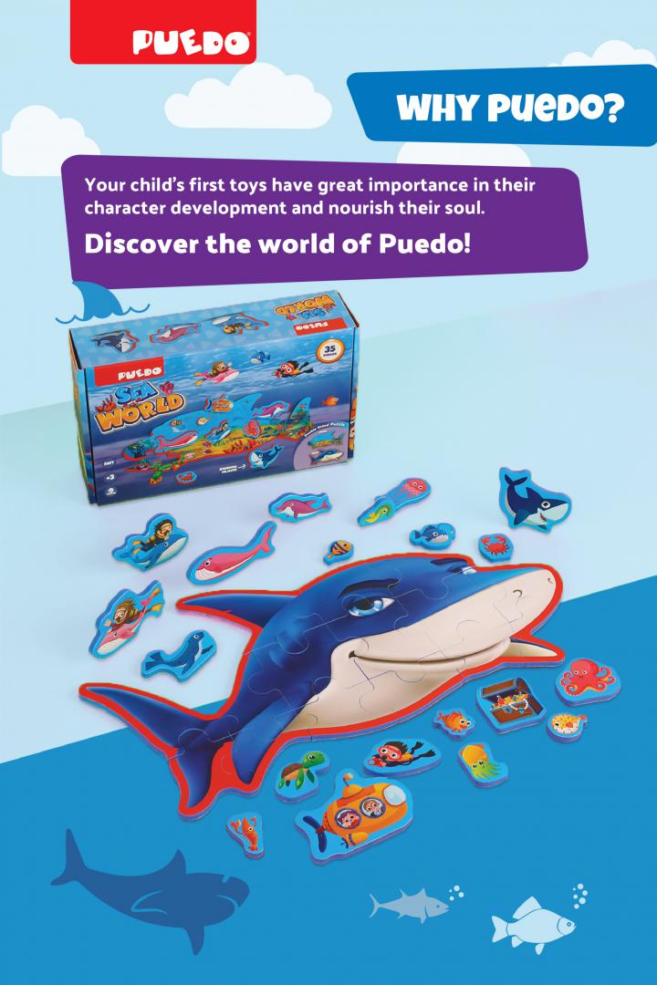 Puedo Toys PUZZLE LUMEA MARINA
