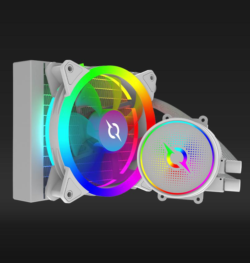 CPU Cooler Aquarius 120 Aio White Argb (Cooler Procesor Aqirys Aquarius 120 Aio)