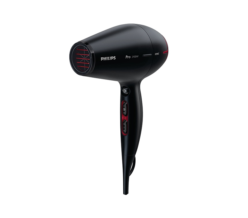 Uscator de par Philips, 2300W, Pro AC, ion care, ThermoProtect, HPS910/00, Negru