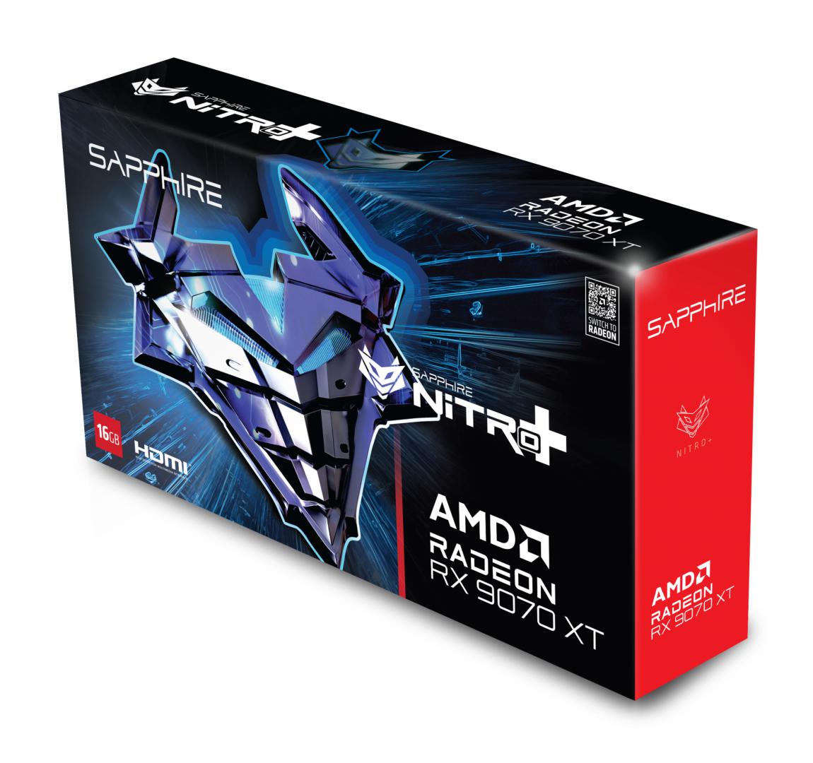 Sapphire Sapp NITRO+ AMD RD RX 9070 XT GAM OC 16G
