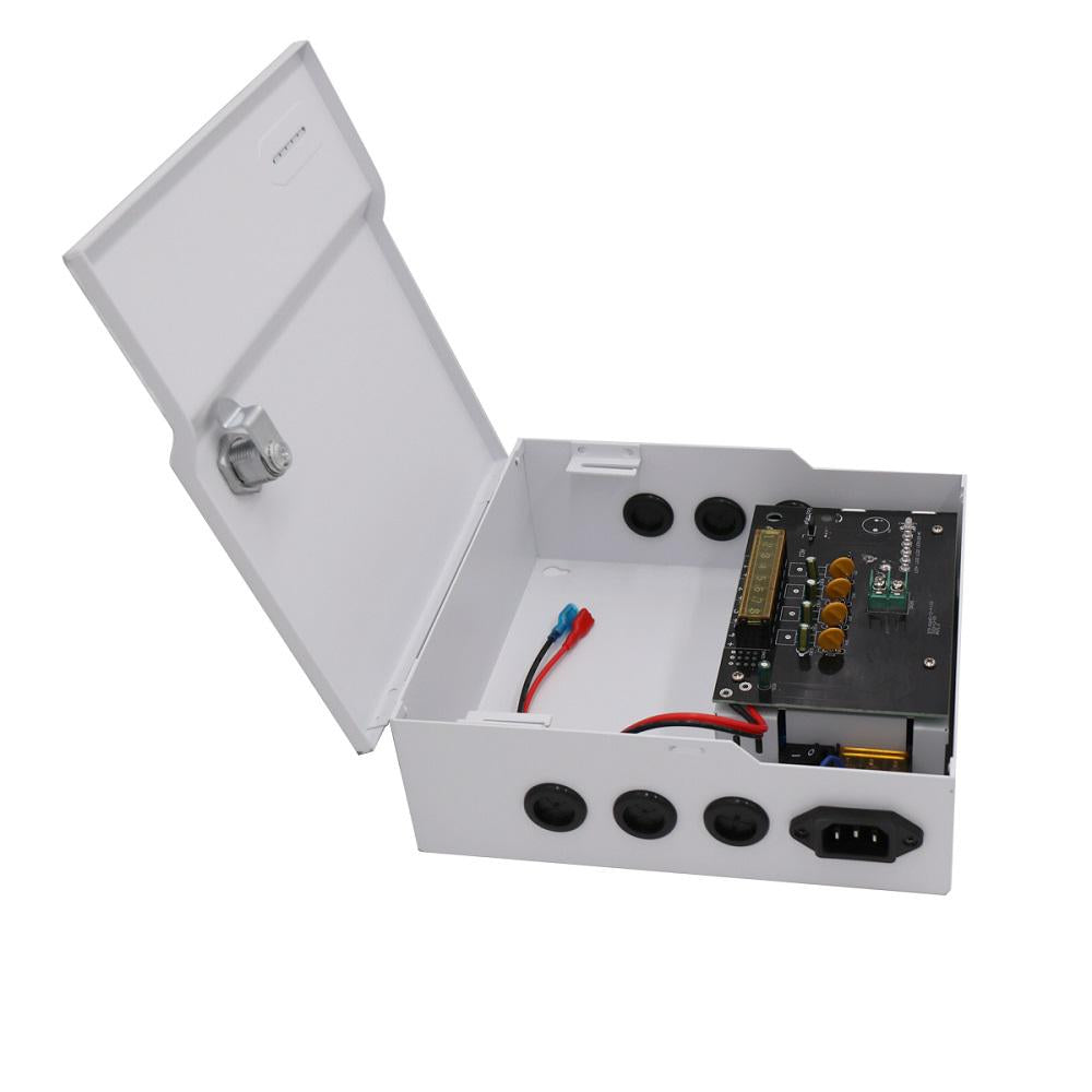 Sursa 5a Backup 4CH Ptc Metal CCTV (Sursa de alimentare 5a cu back up si 4 canale protejate STD-XWU60-12-4)
