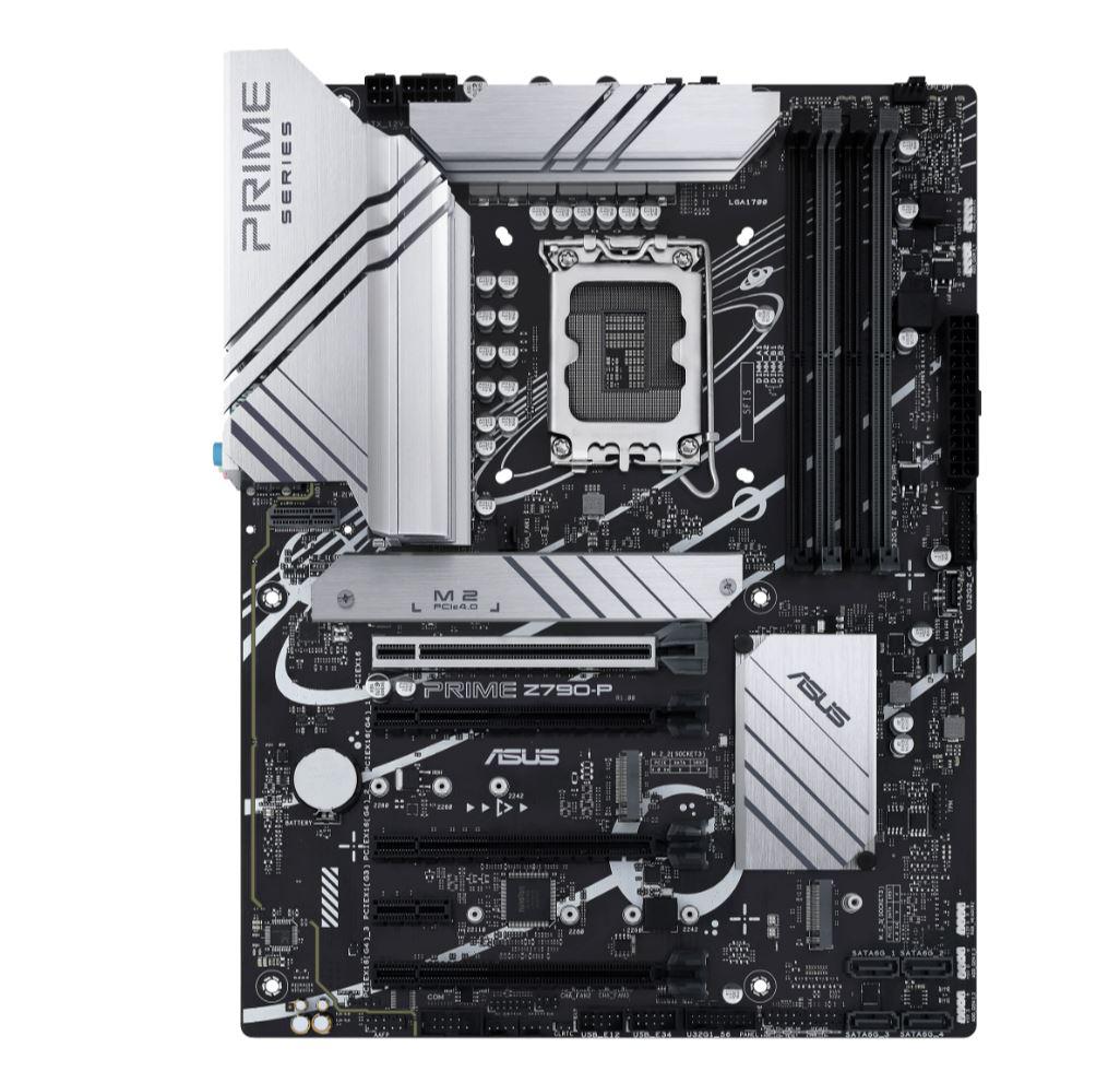RESIGILAT | Placa de baza Asus PRIME Z790-P D5 LGA 1700, 4 x DDR5 DIMM dual channel, 3x PCI Express x16, 1x PCIe x1, 3x M.2, 4x SATA 6Gb/s, 8x USB, ATX ASUS