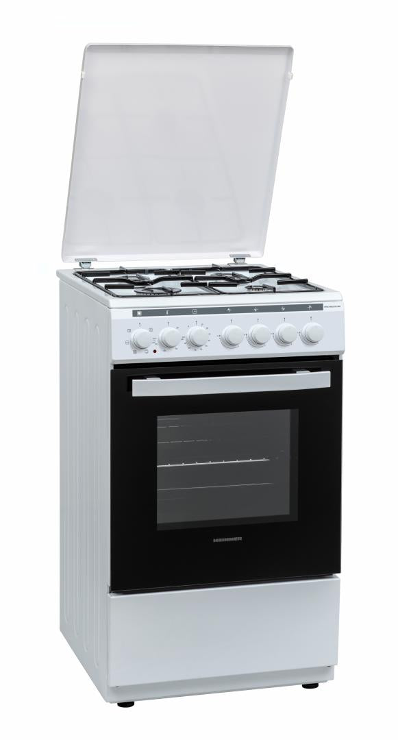 Aragaz Mixt Heinner HFSC-V60LITGC-WH