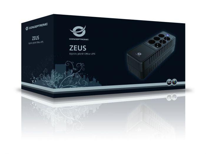 Conceptronic UPS ZEUS05E (Conceptronic ZEUS05E 650VA 360W UPS)