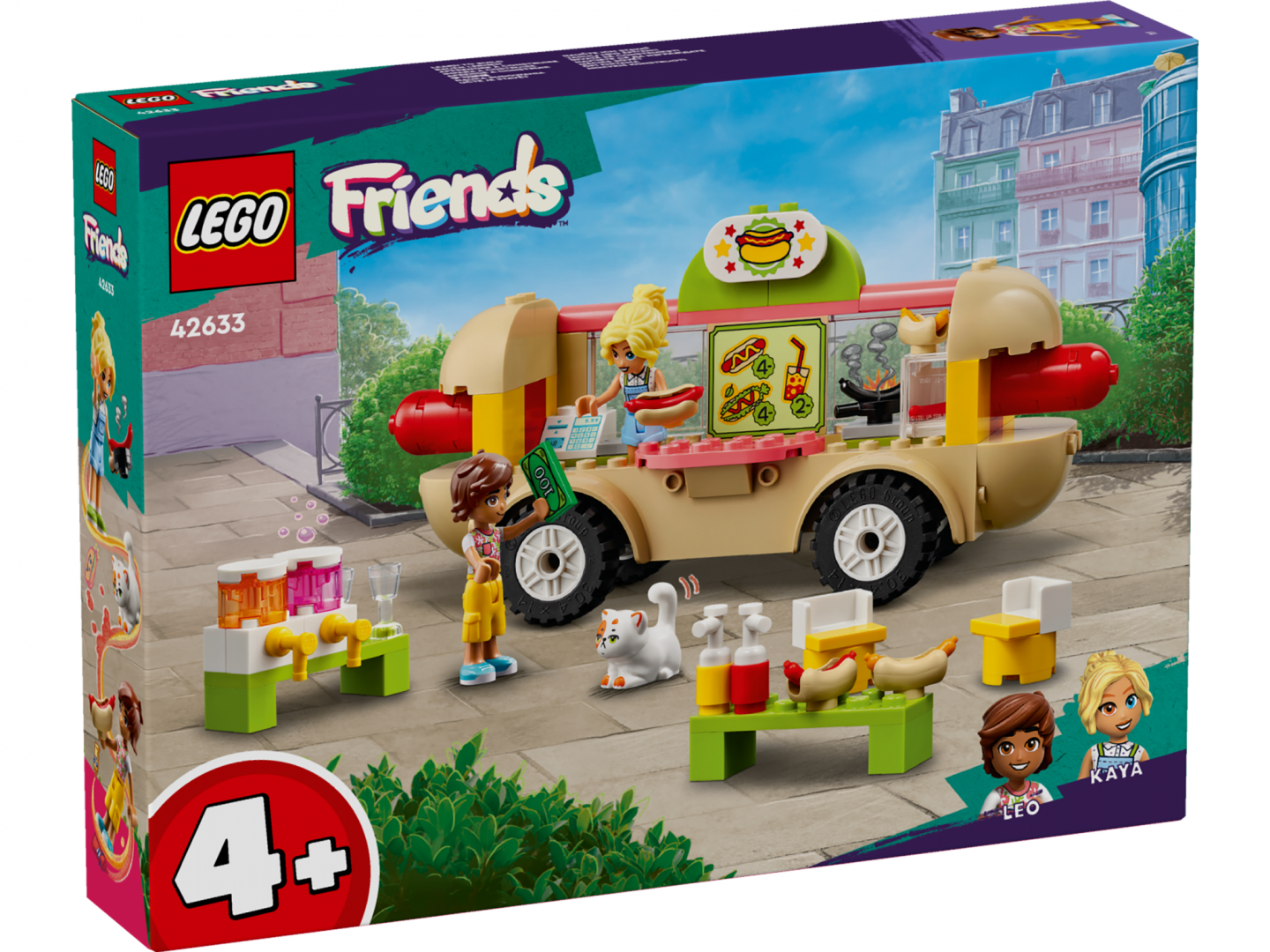 TONETA CU HOTDOGI, LEGO 42633