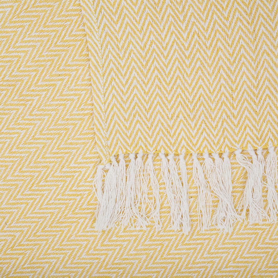 Heinner CUVERTURA PLED 160X200 CM ZIG YELLOW