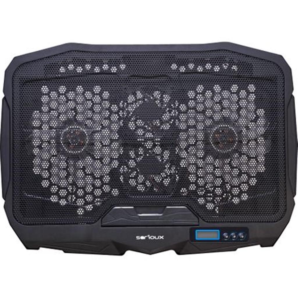 Serioux LAPTOP COOLING PAD NCP025, USB, 10-17"