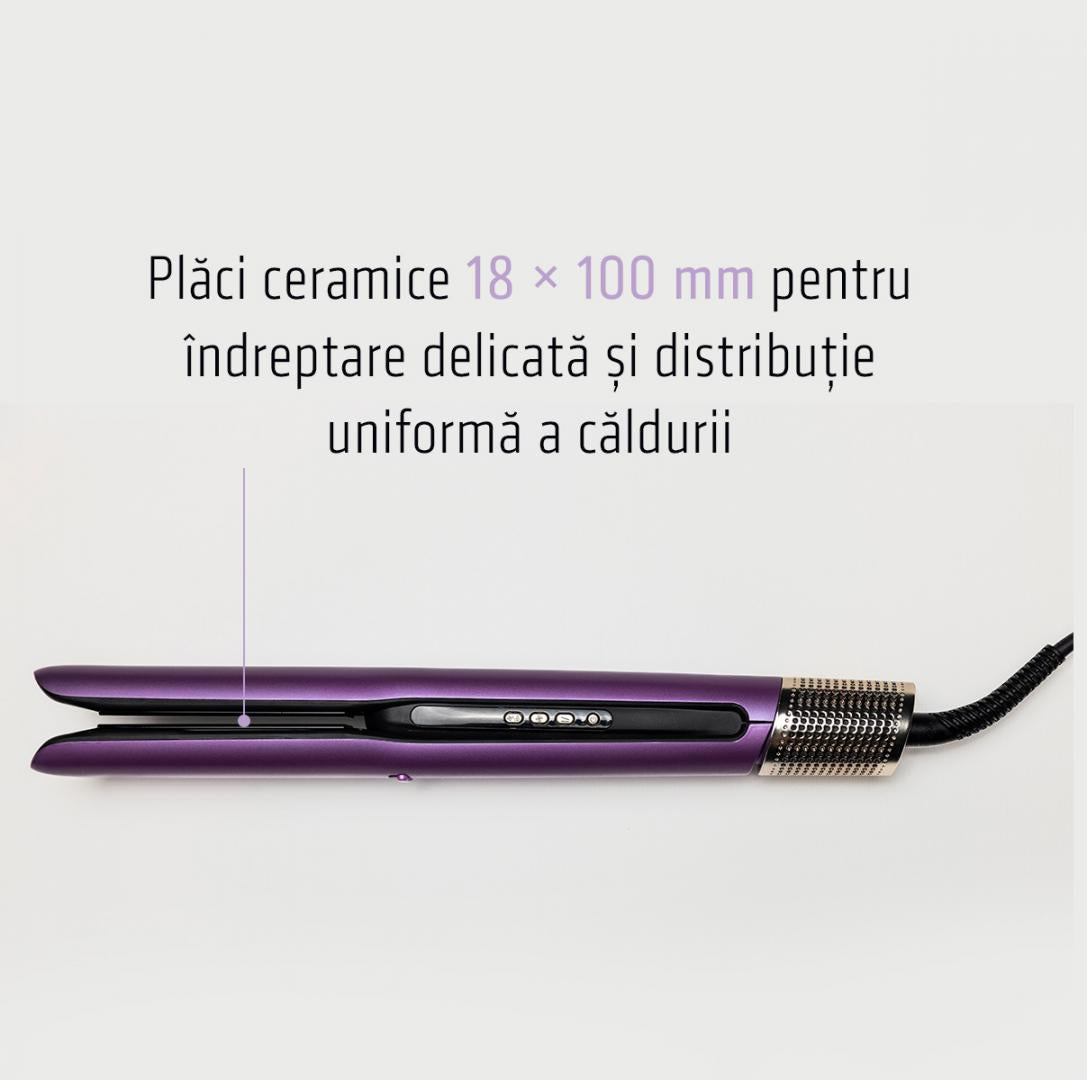Resigilat - Placa de Par Heinner HHS-Y2IN1BLDC-PP (Placa de indreptat parul cu aer cald profesionala Heinner HHS-Y2IN1BLDC-PP)